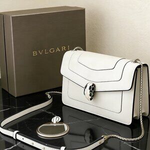 BVLGARI Serpenti Forever Maxi Chain Shoulder Bag